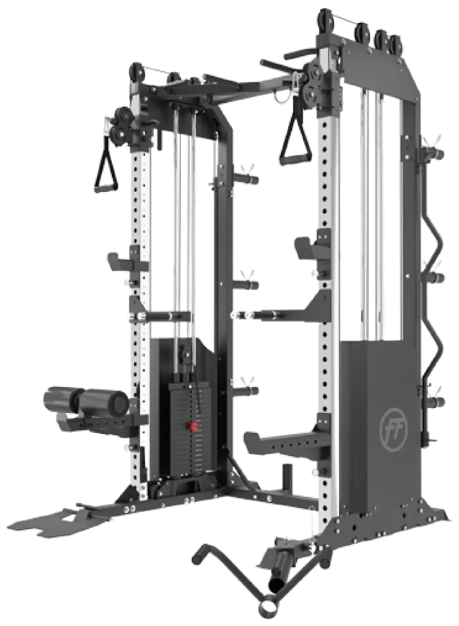 French Fitness SRFT8 Squat Rack Functional Trainer (New) Image