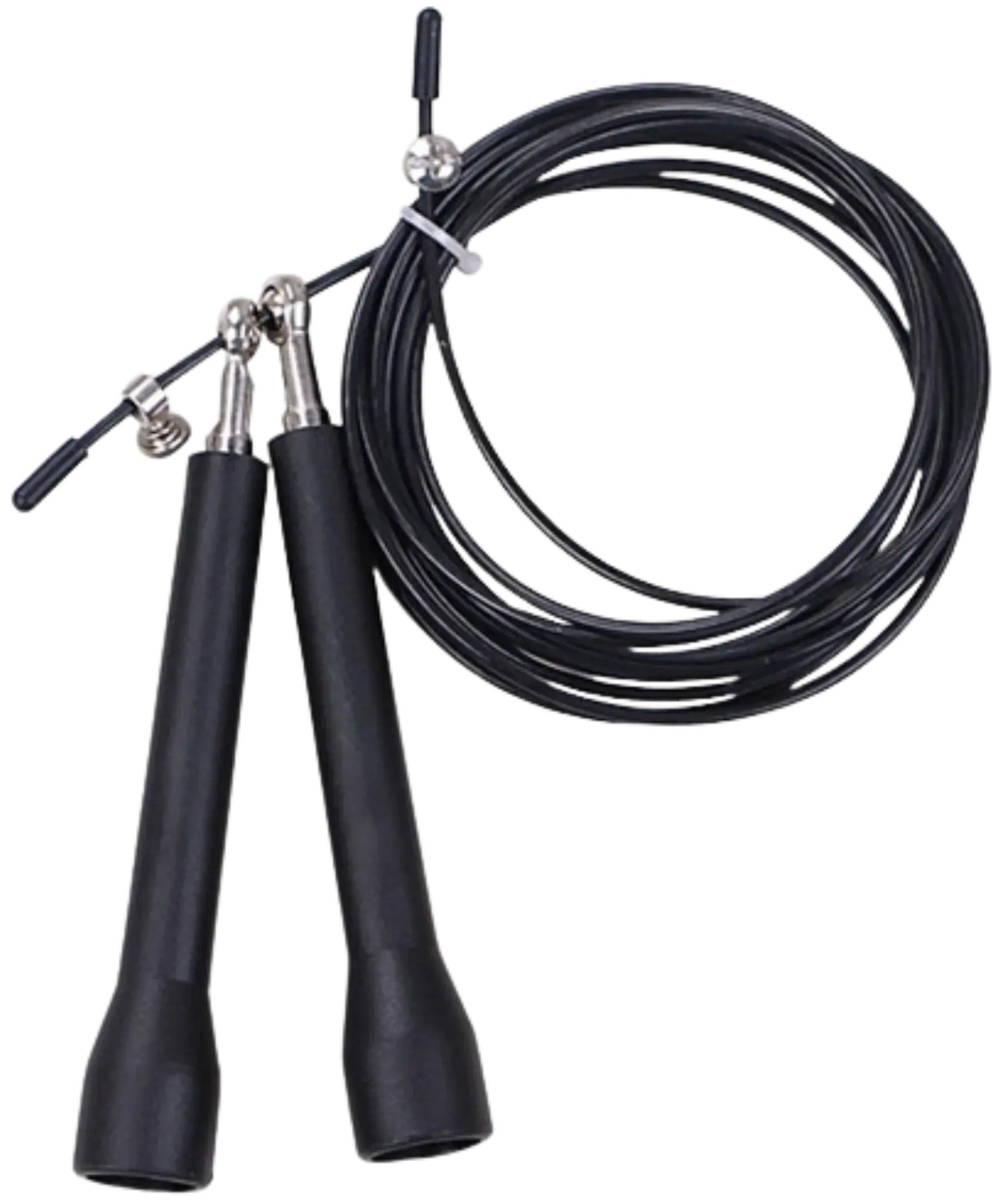 French Fitness Speed Skipping Vinyl Jump Rope (New) Image