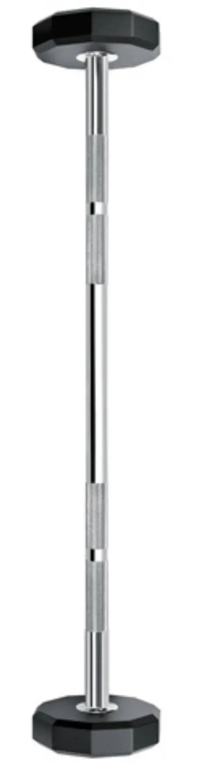 French Fitness Straight Urethane Barbell Bar - Set of 5 (25-65 lbs) (New) Image 2