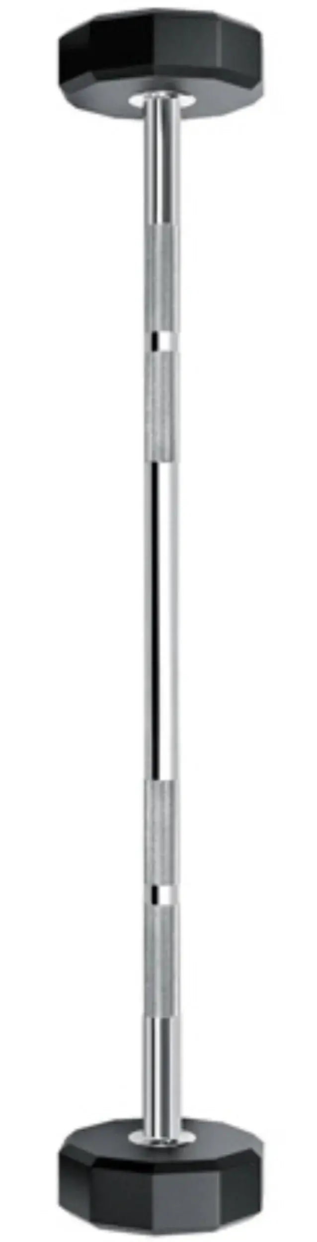 French Fitness Straight Urethane Barbell Bar - Set of 5 (25-65 lbs) (New) Image 3