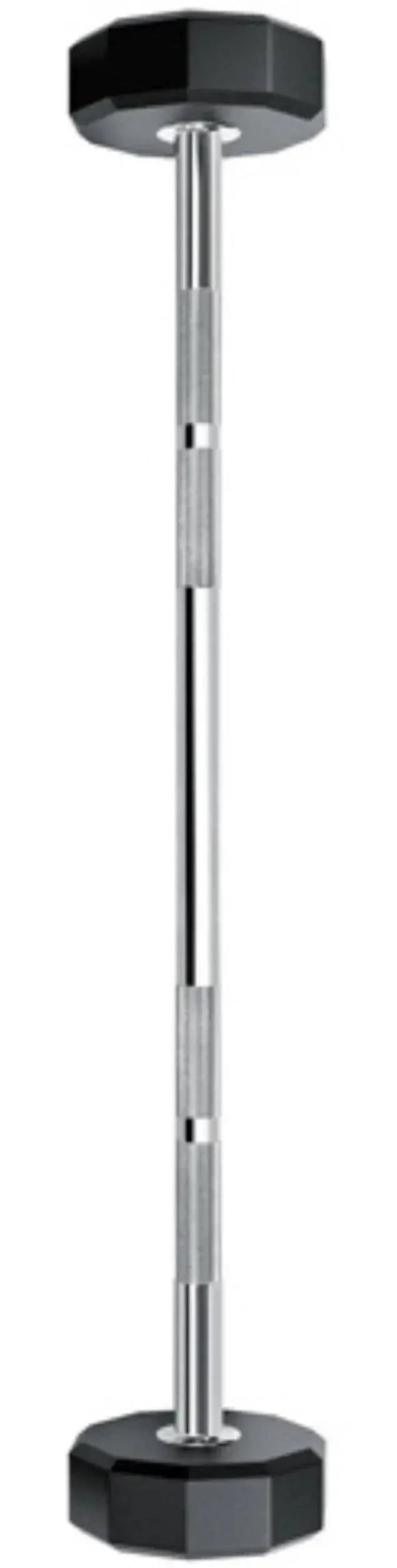 French Fitness Straight Urethane Barbell Bar - Set of 5 (25-65 lbs) (New) Image 4