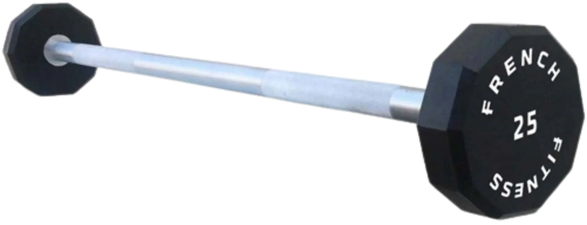 French Fitness Straight Urethane Barbell 25 lbs - Single (New) Image