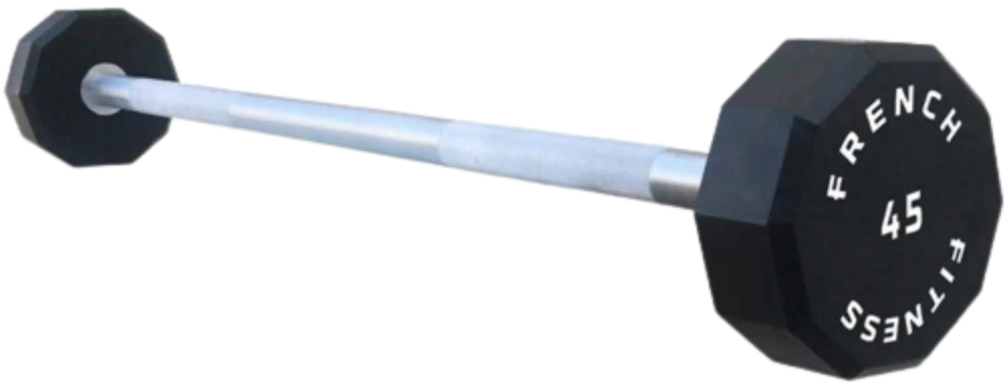 French Fitness Straight Urethane Barbell 45 lbs - Single (New) Image