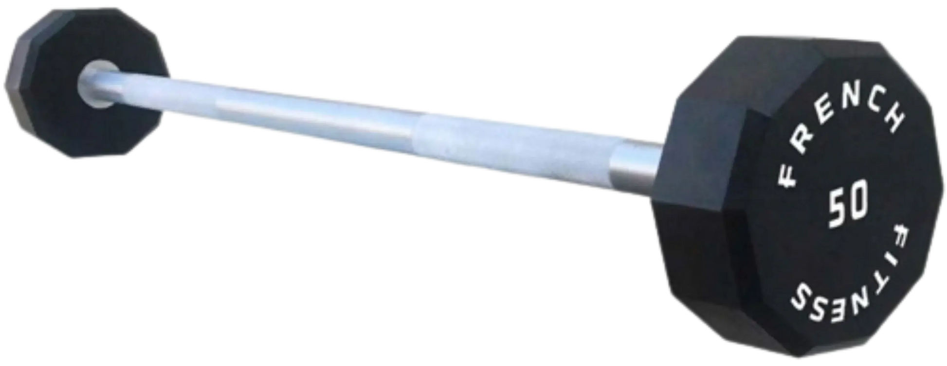 French Fitness Straight Urethane Barbell 50 lbs - Single (New) Image