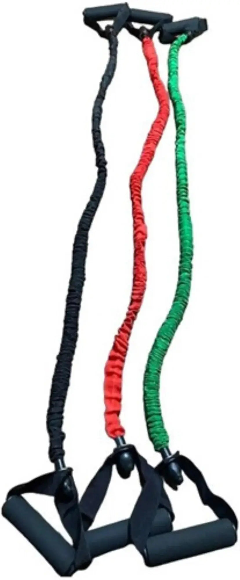 French Fitness Toning Resistance Tube Bands - Set of 3 (New) Image 2