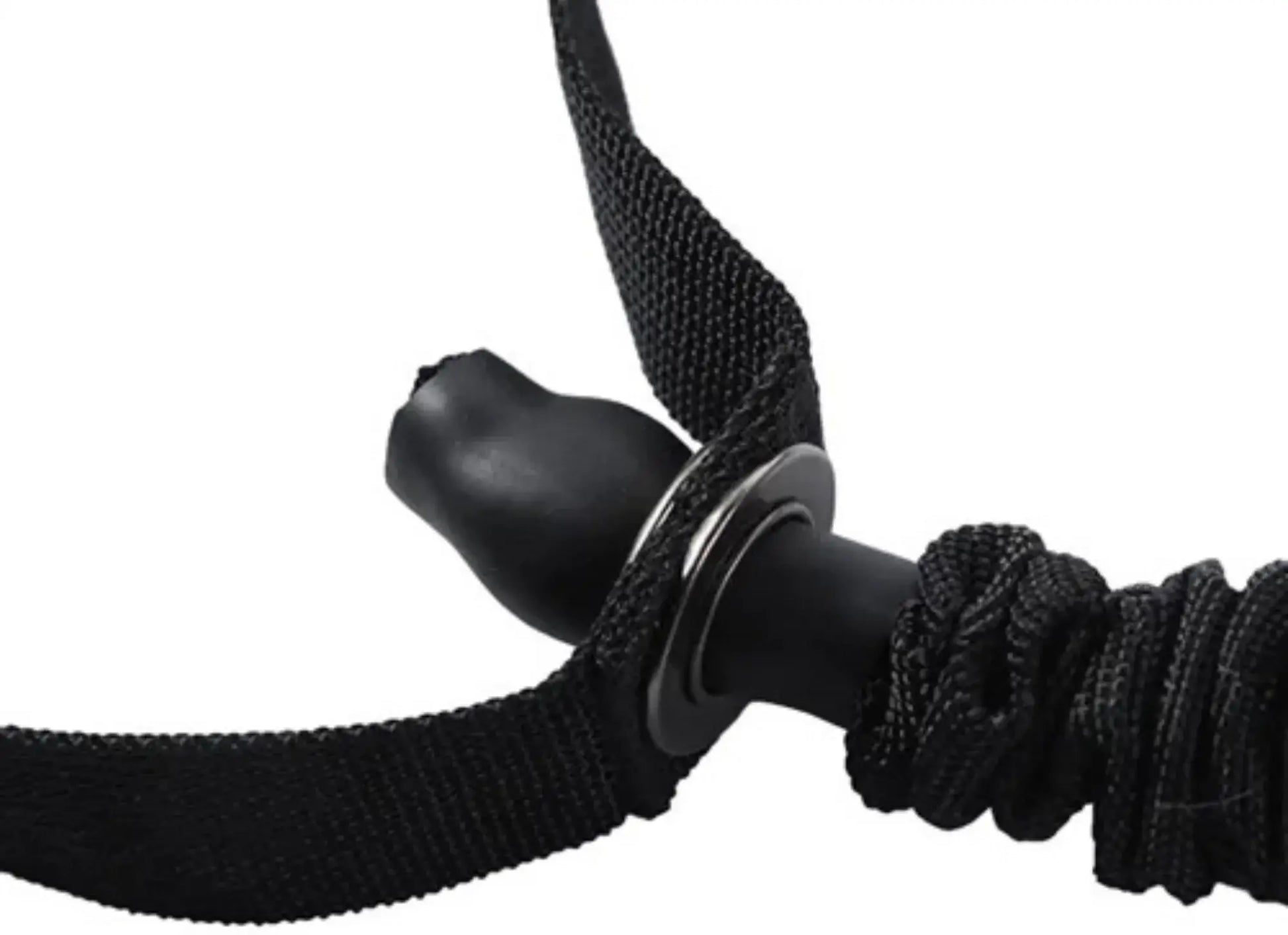 French Fitness Toning Resistance Tube Bands Set of 5 w/Handles (New) Image 4