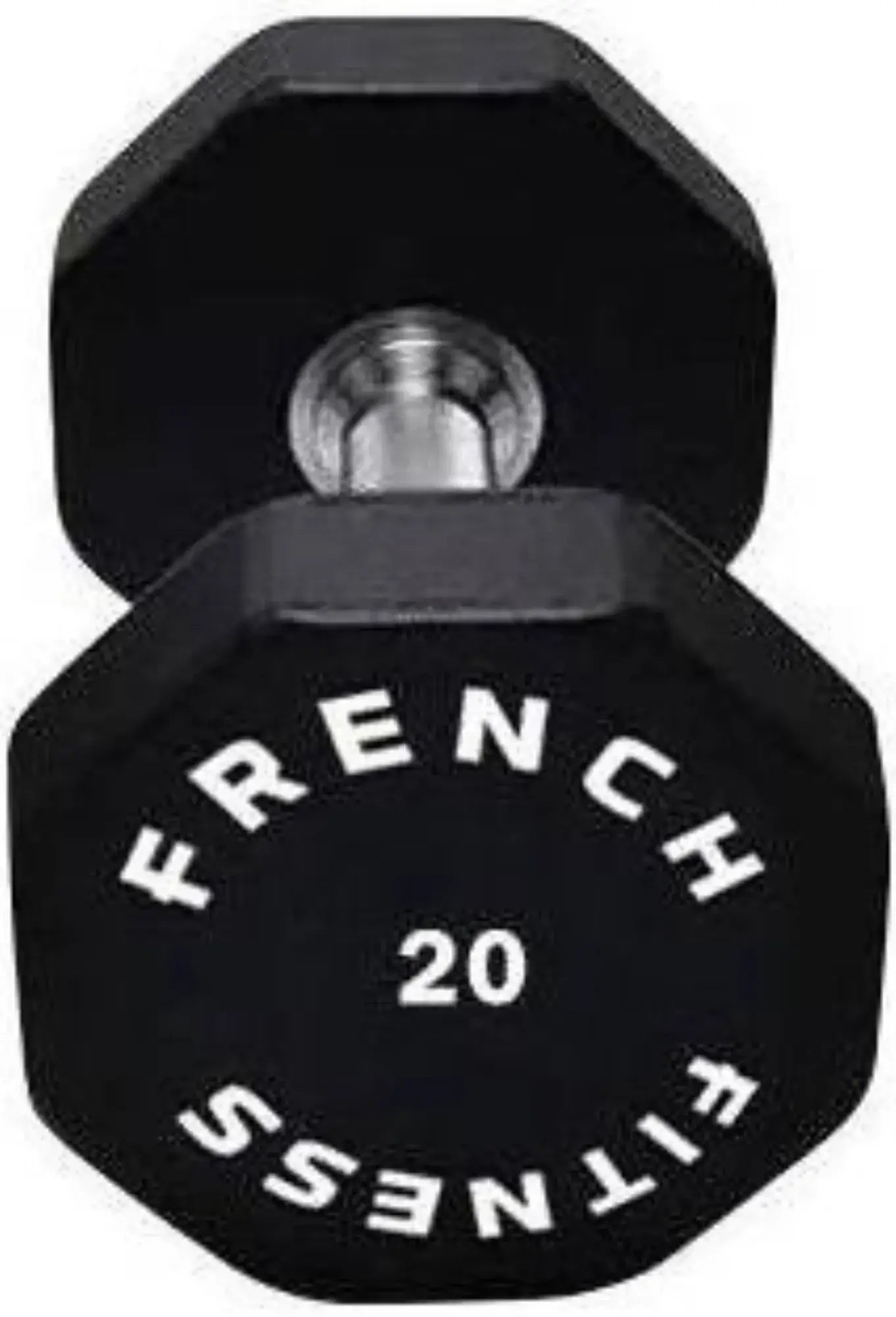 French Fitness Urethane 8 Sided Hex Dumbbell 20 lbs - Single (New) Image 2
