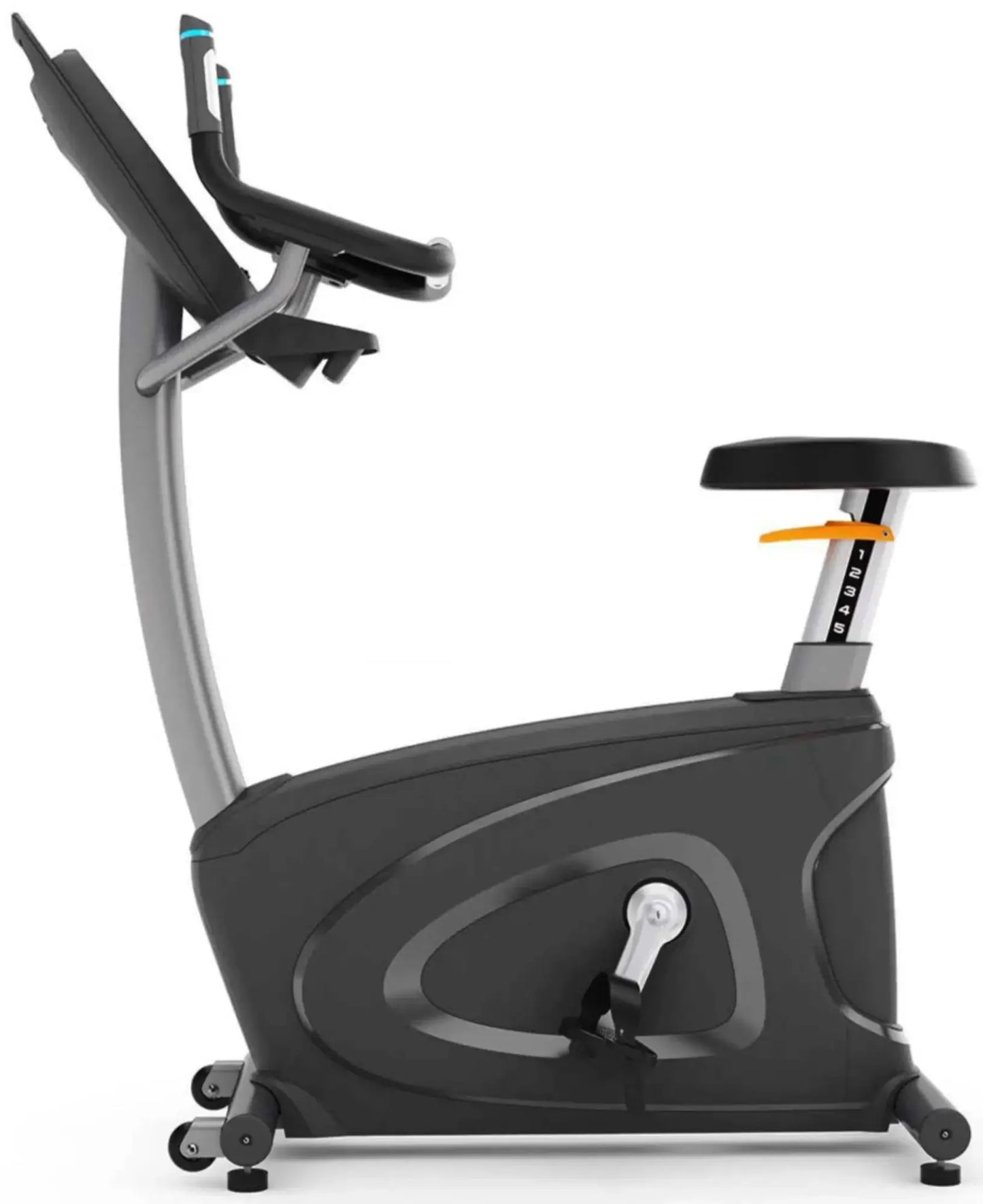 French Fitness UB400 Commercial Upright Bike w/LED Console (New) Image 2