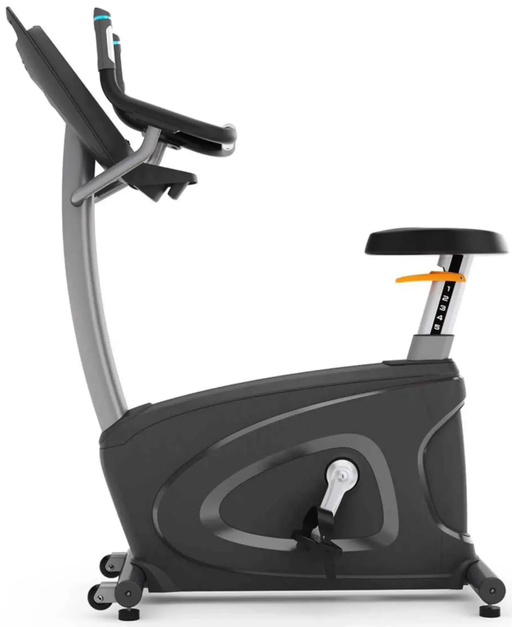 French Fitness UB400 Commercial Upright Bike w/LED Console (New) Image 2