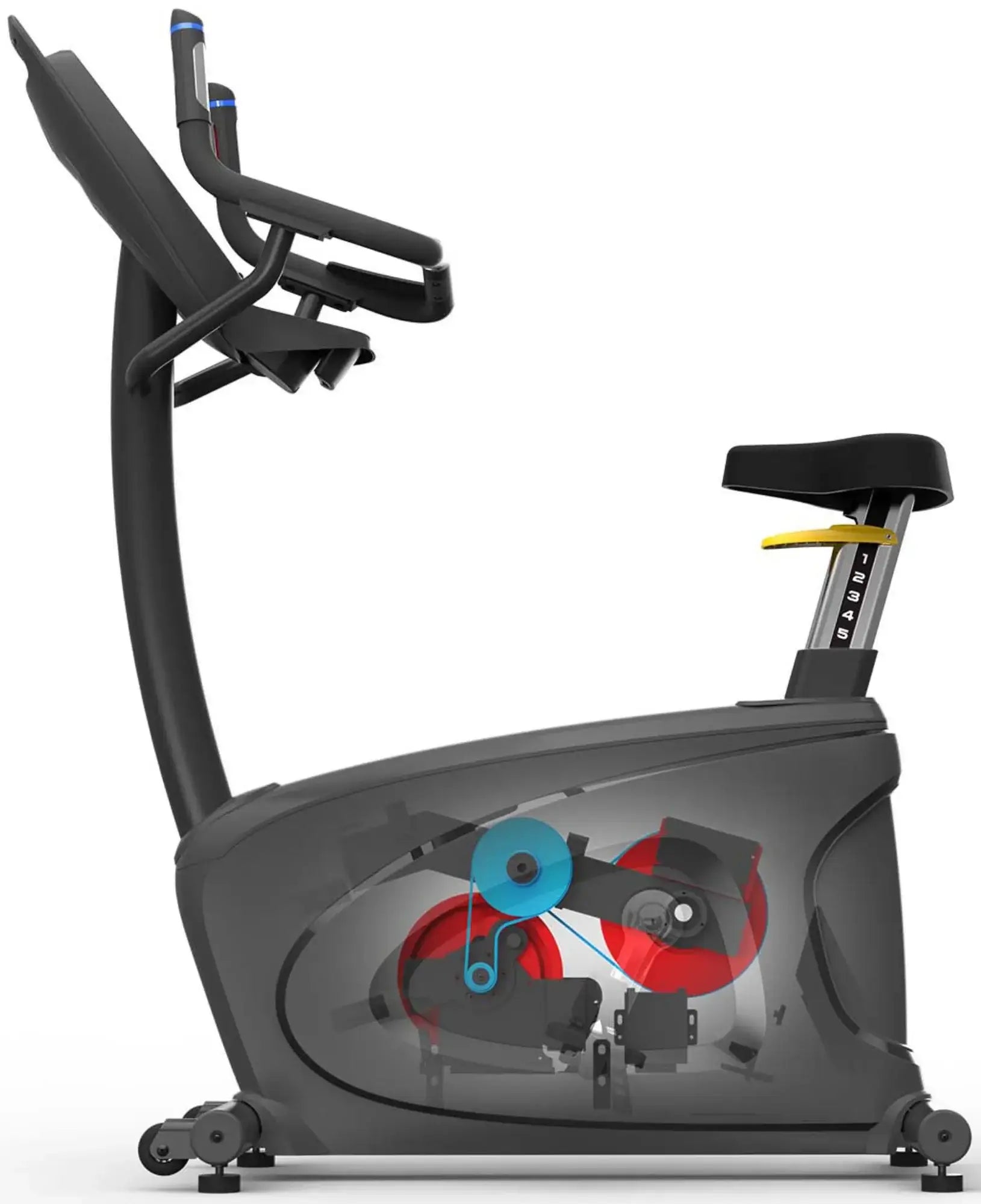 French Fitness UB400 Commercial Upright Bike w/LED Console (New) Image 6