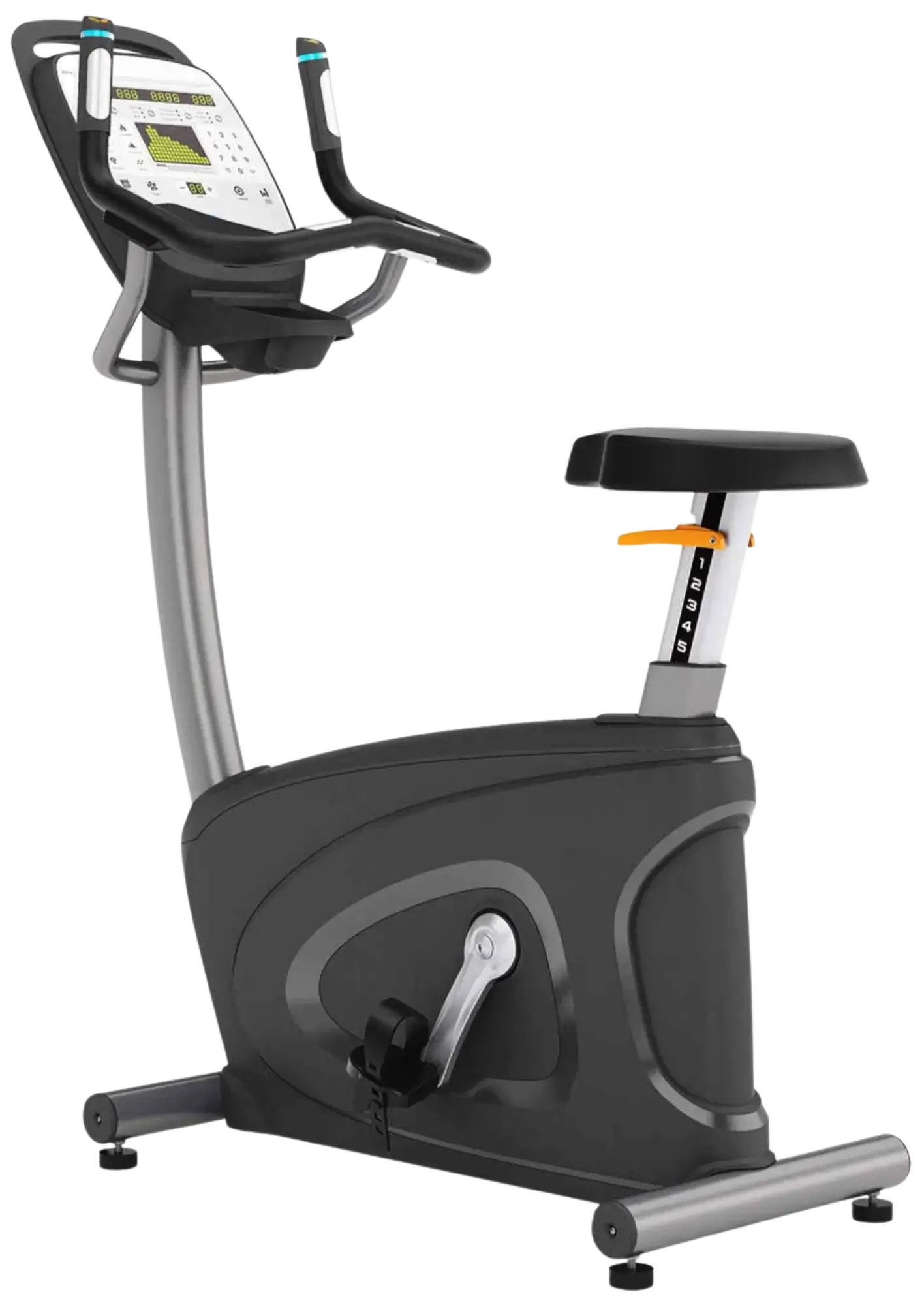French Fitness UB400 Commercial Upright Bike w/LED Console (New) Image