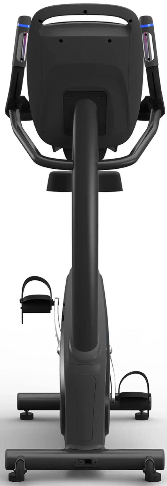 French Fitness UB420T Commercial Upright Bike w/10" Touch Console (New)- Back View