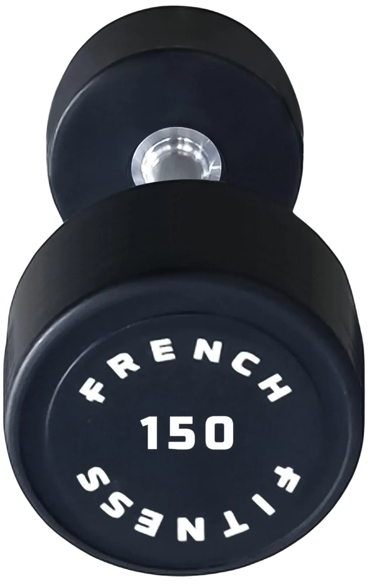 French Fitness Urethane Round Pro Style Dumbbell 150 lbs - Single (New) Image