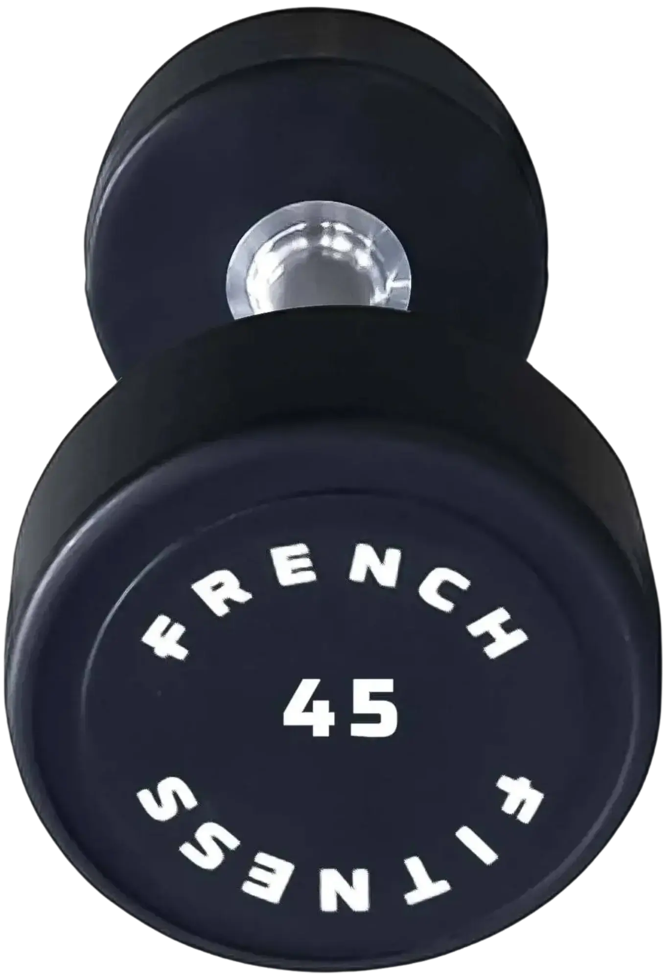 French Fitness Urethane Round Pro Style Dumbbell 45 lbs - Single (New) Image