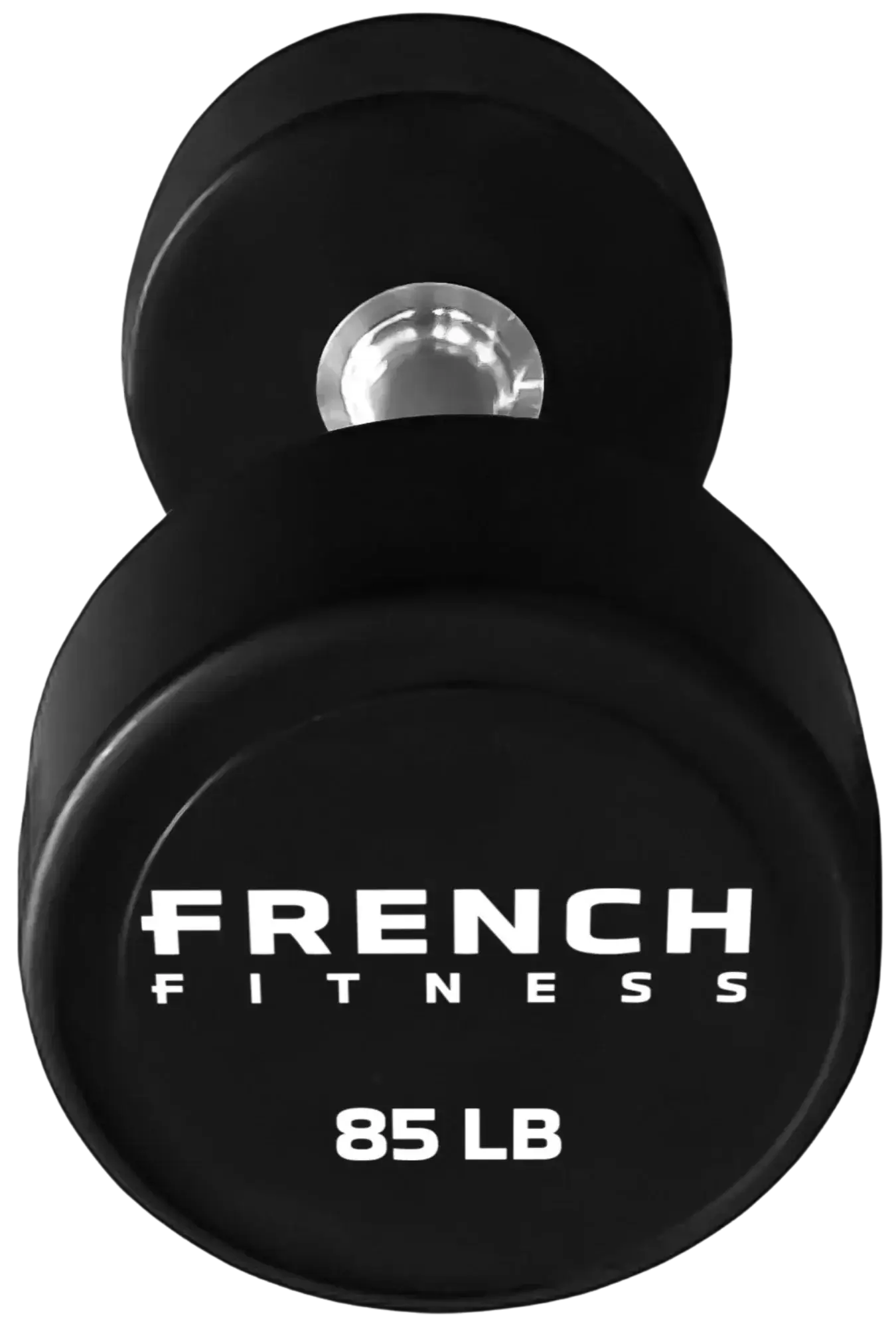 French Fitness Urethane Round Pro Style Dumbbell V2 85 lbs - Single (New) Image