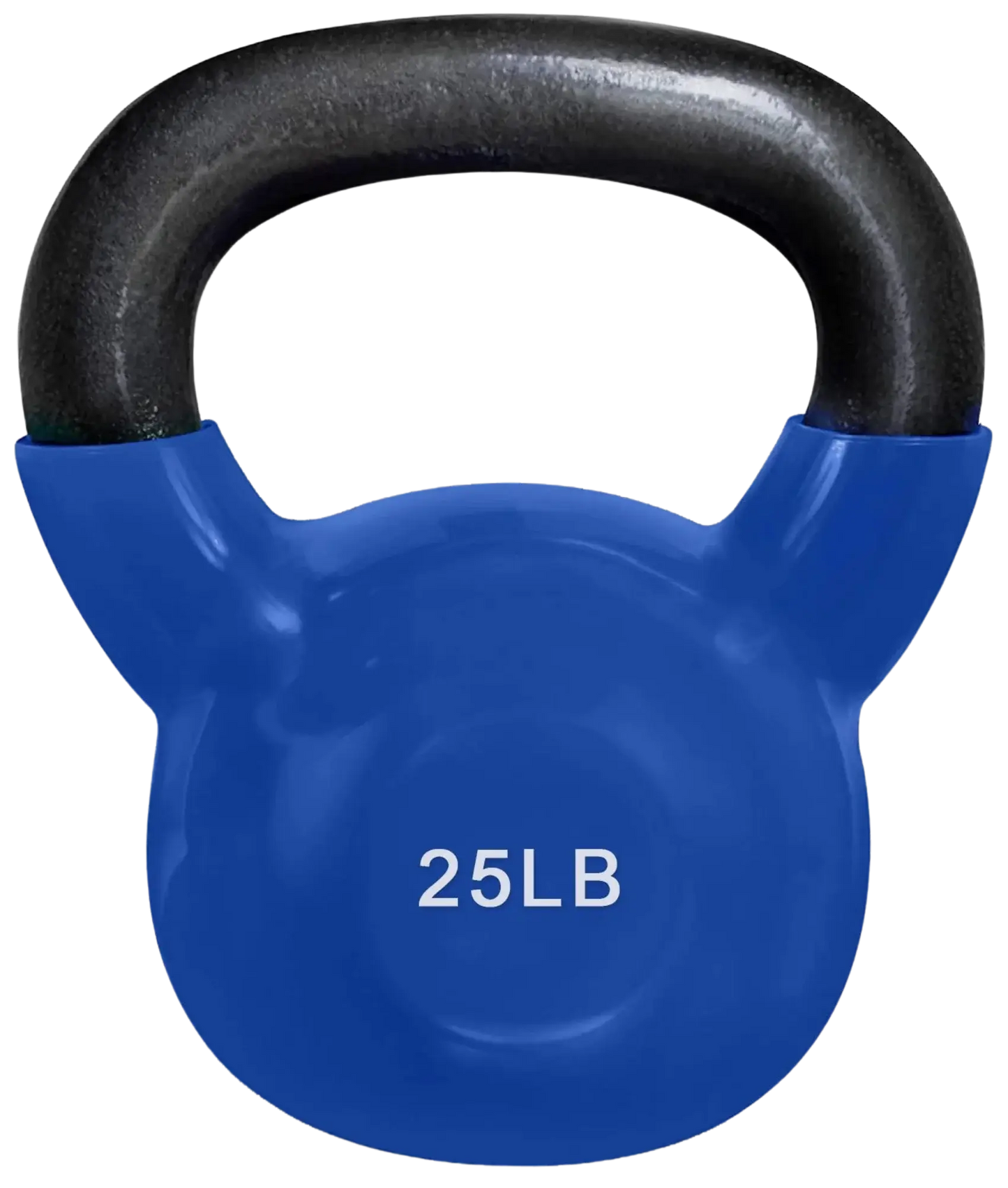 French Fitness Vinyl Kettlebell 25 lbs (New) Image