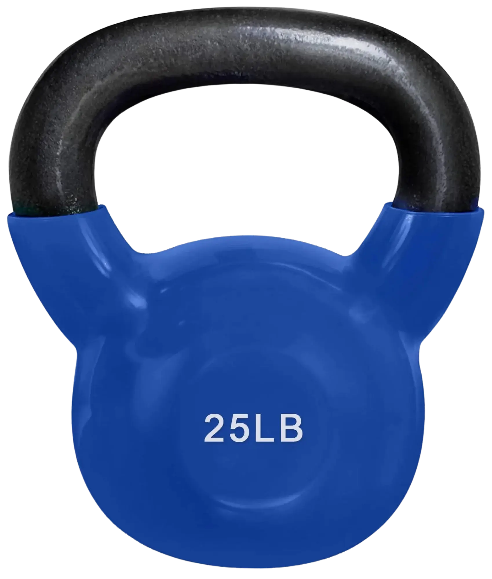 French Fitness Vinyl Kettlebell 25 lbs (New) Image