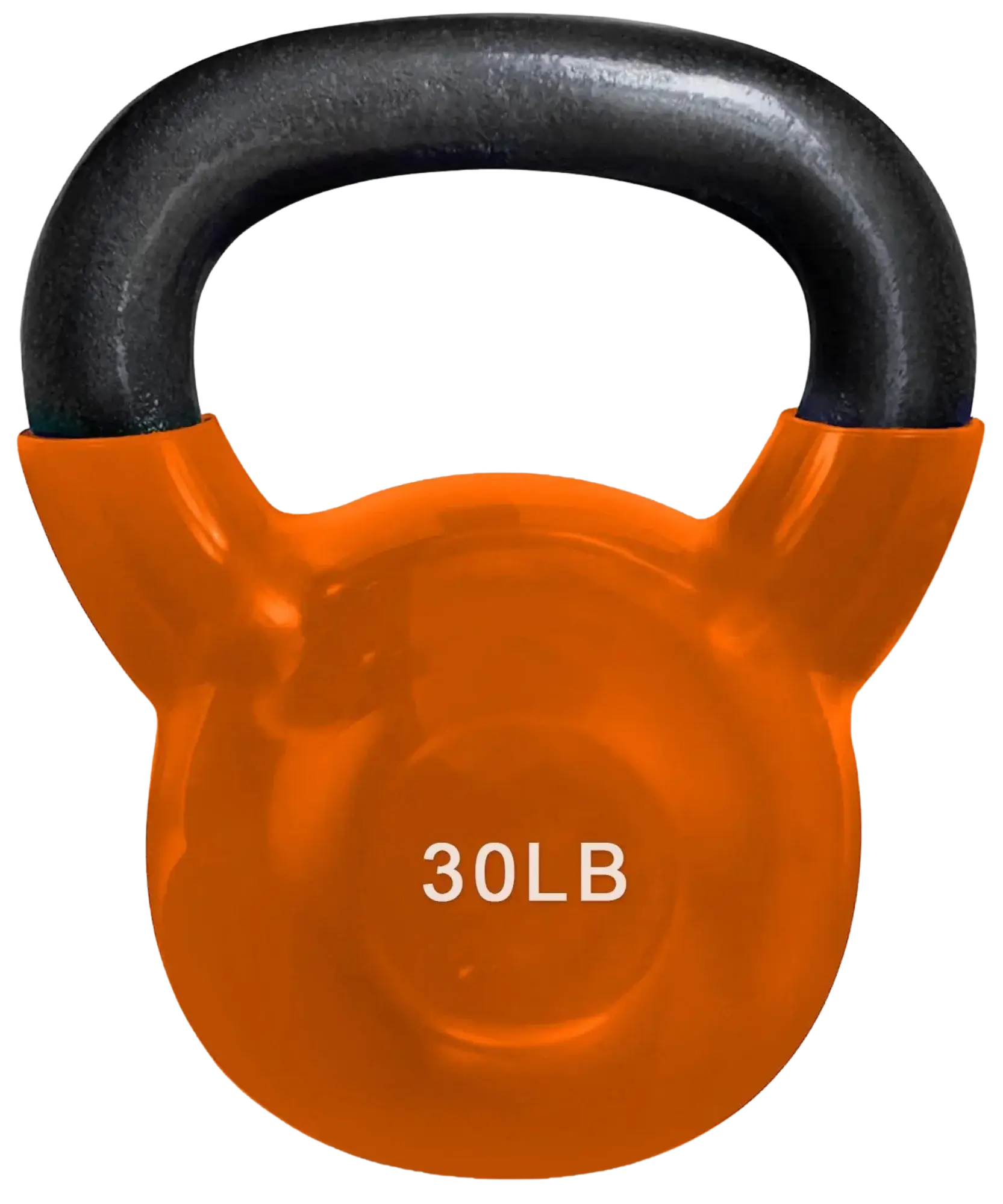 French Fitness Vinyl Kettlebell 30 lbs (New) Image