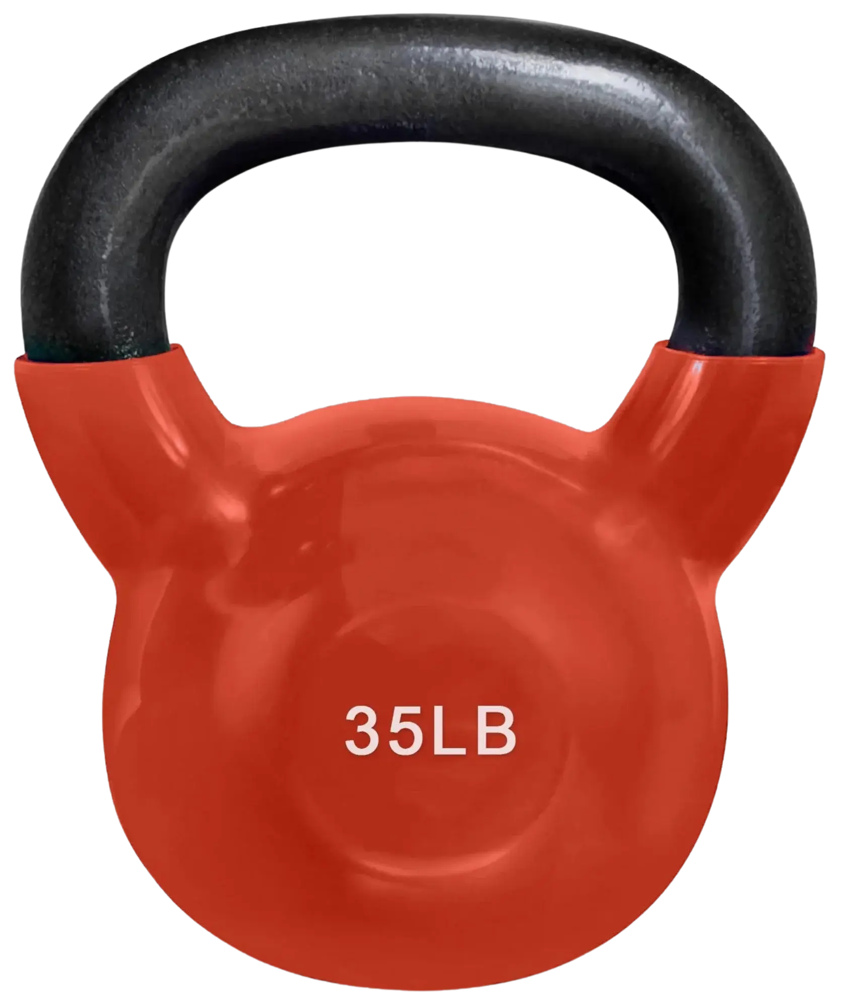 French Fitness Vinyl Kettlebell 35 lbs (New) Image
