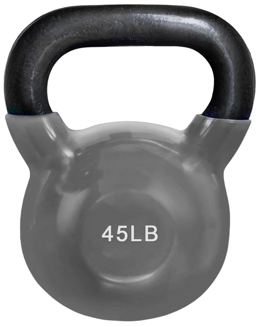 French Fitness Vinyl Kettlebell 45 lbs (New) Image