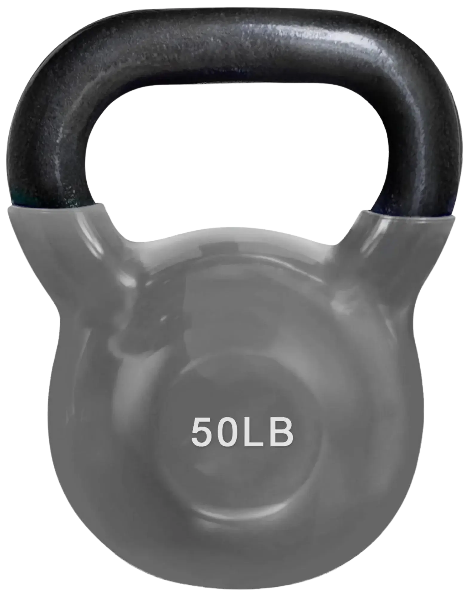 French Fitness Vinyl Kettlebell 50 lbs (New) Image
