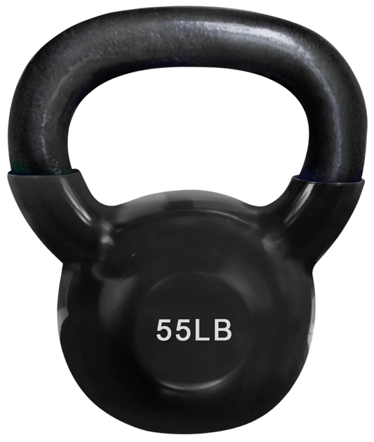 French Fitness Vinyl Kettlebell 55 lbs (New) Image