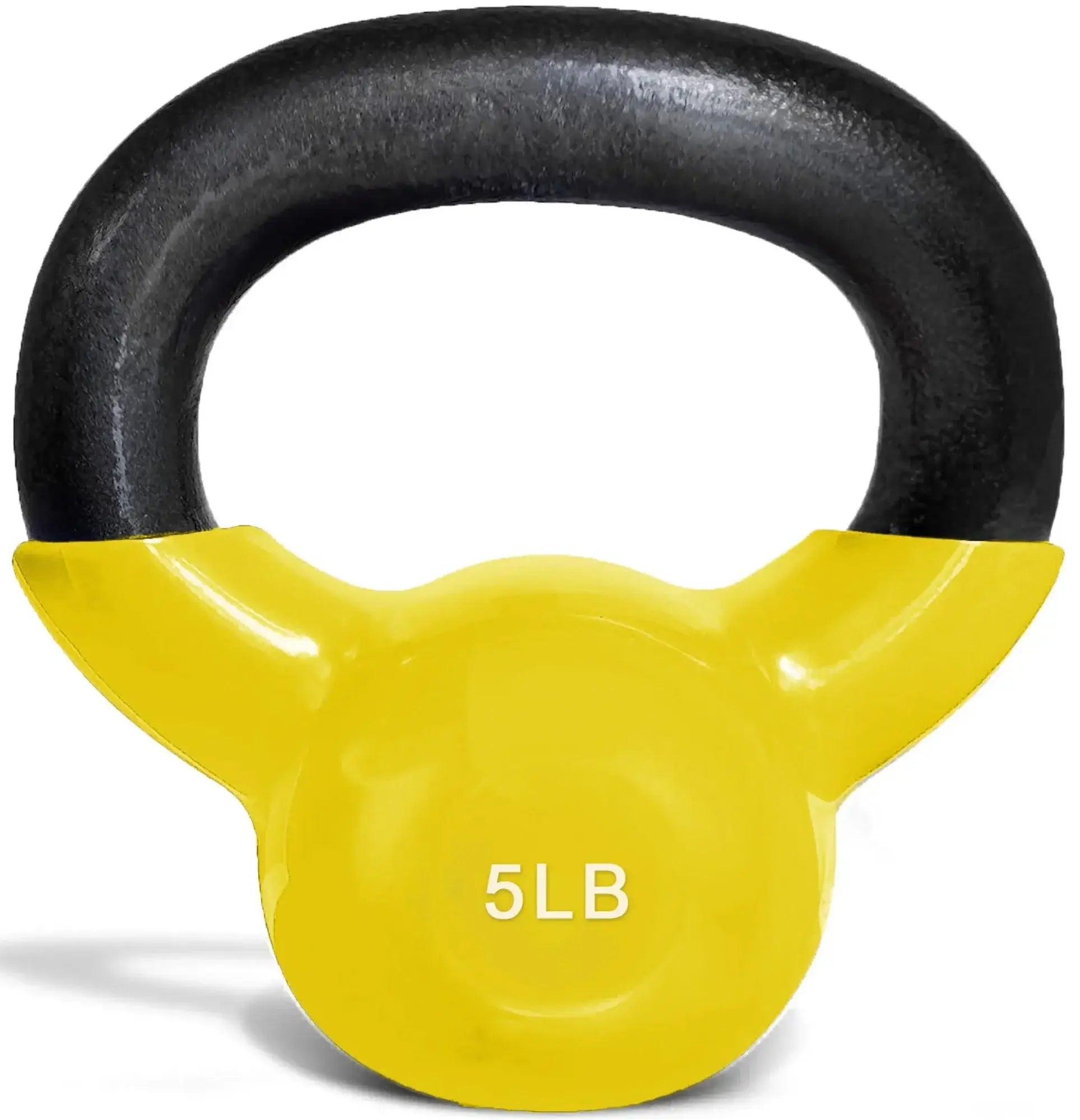 French Fitness Vinyl Kettlebell Set 5-60 lbs (New) Image 2