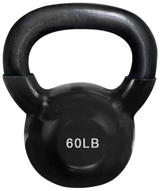 French Fitness Vinyl Kettlebell 60 lbs (New) Image