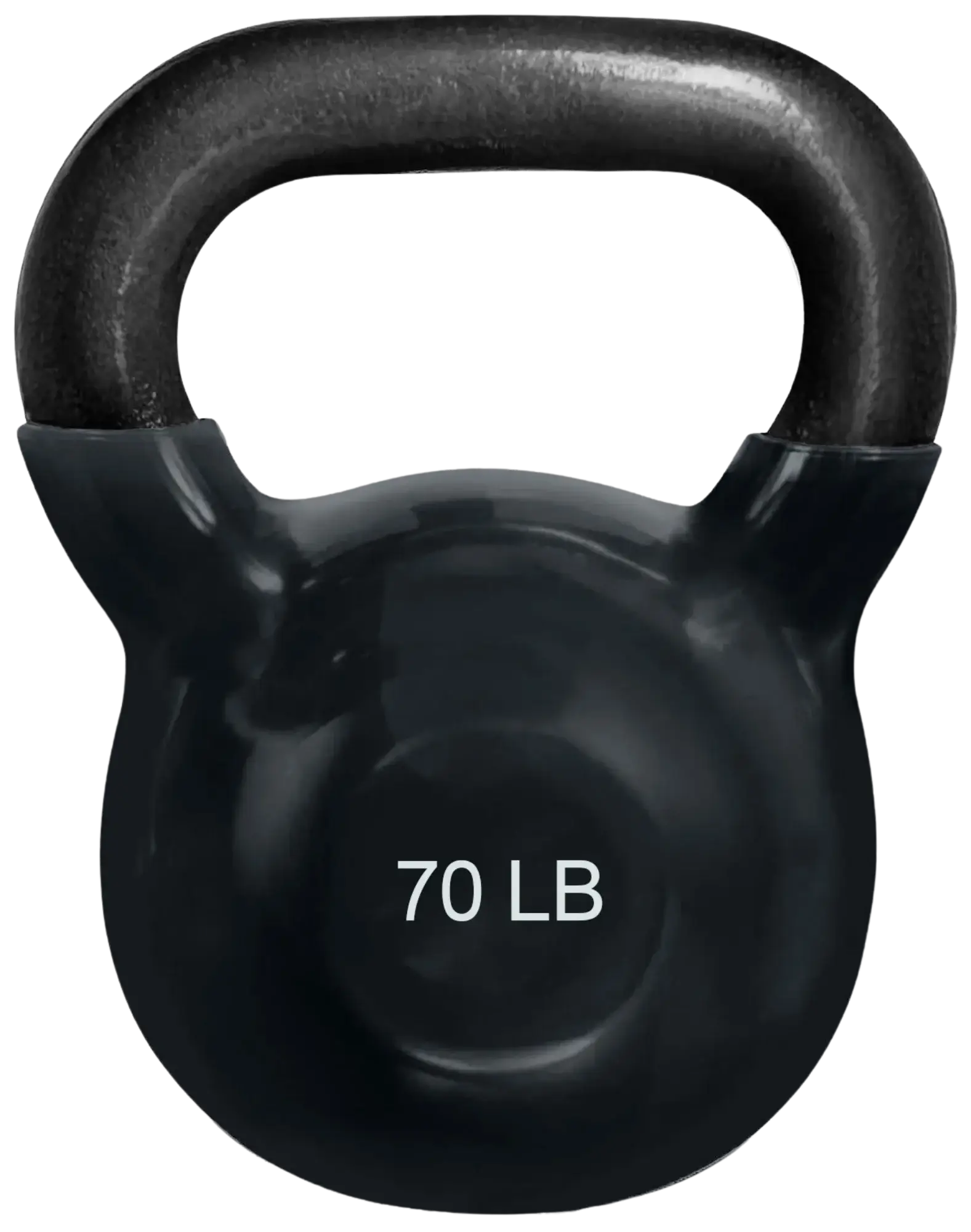 French Fitness Vinyl Kettlebell 70 lbs (New) Image