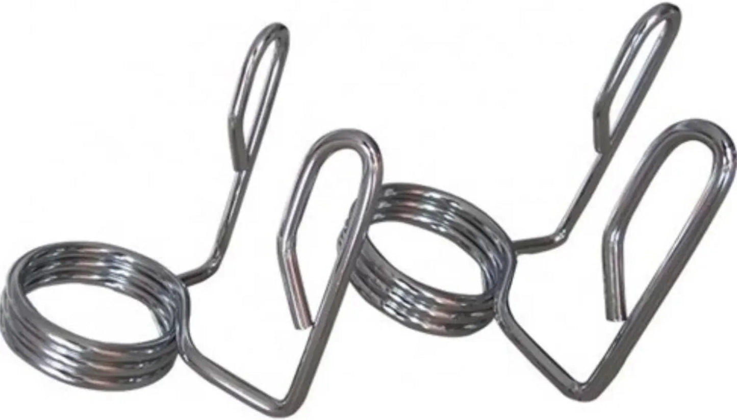 French Fitness  Olympic Bumper Plates Set w/7 ft Olympic Bar 285 lbs - Crumb Rubber (New) - Detail View