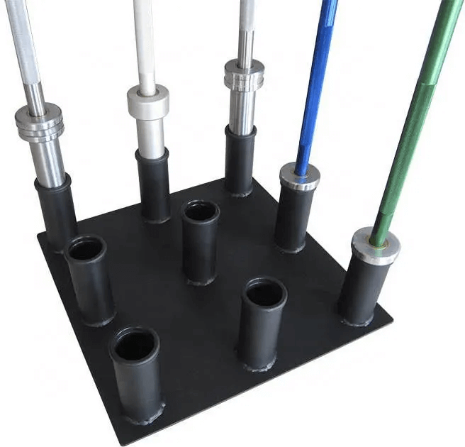 French Fitness Vertical Olympic 9 Bar Rack Holder (New) Image 2