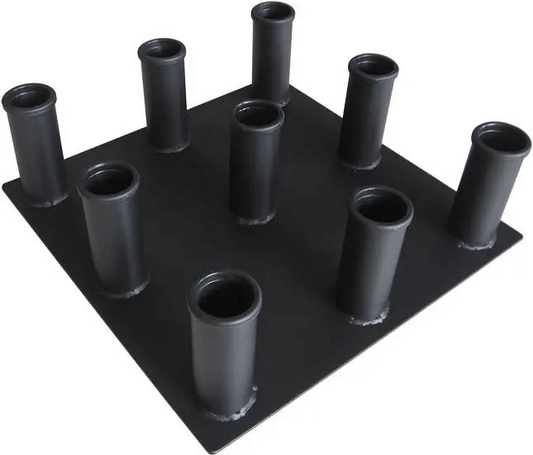 French Fitness Vertical Olympic 9 Bar Rack Holder (New) Image