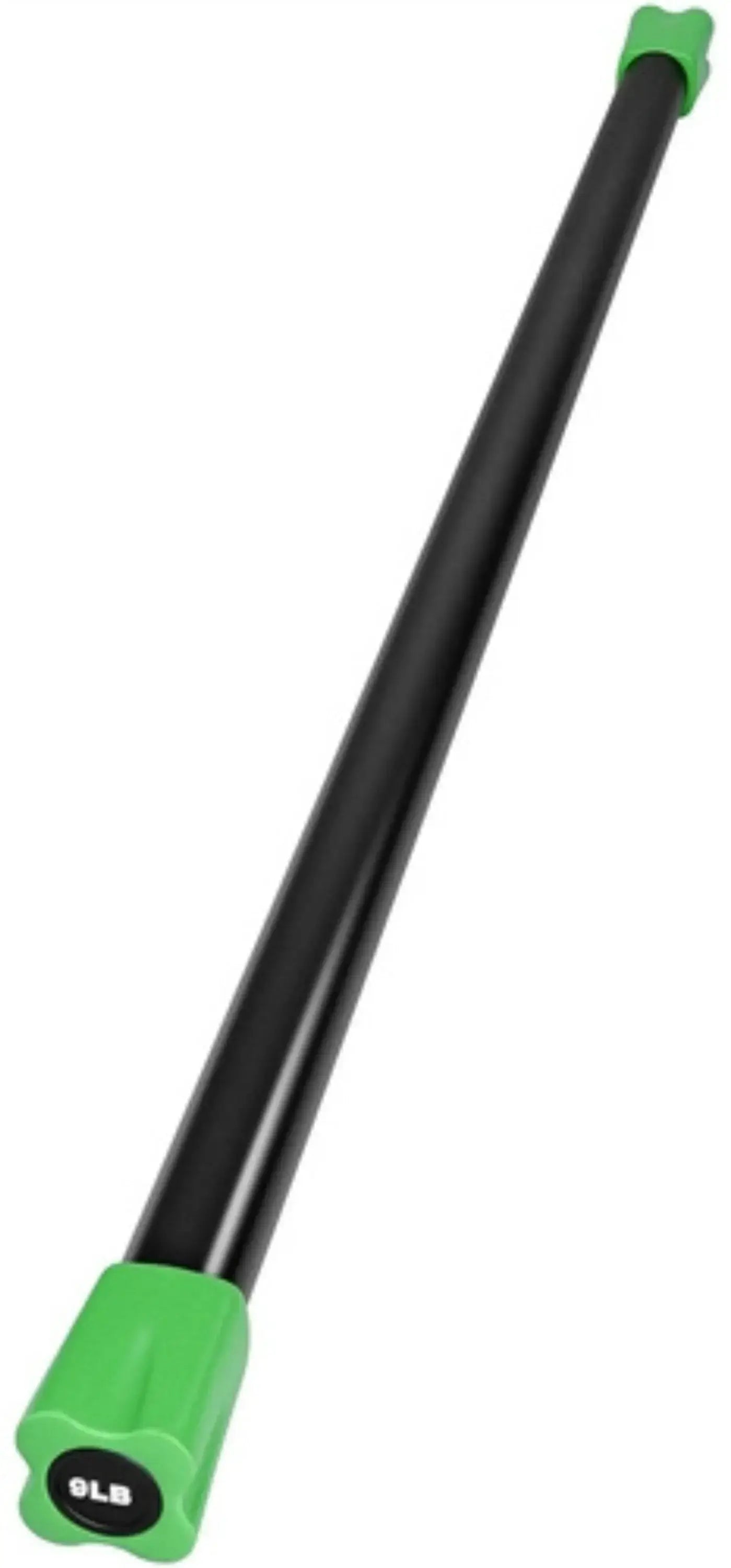 French Fitness Weighted Body Fitness Bar Set of 9 w/Rack (New) Image 6