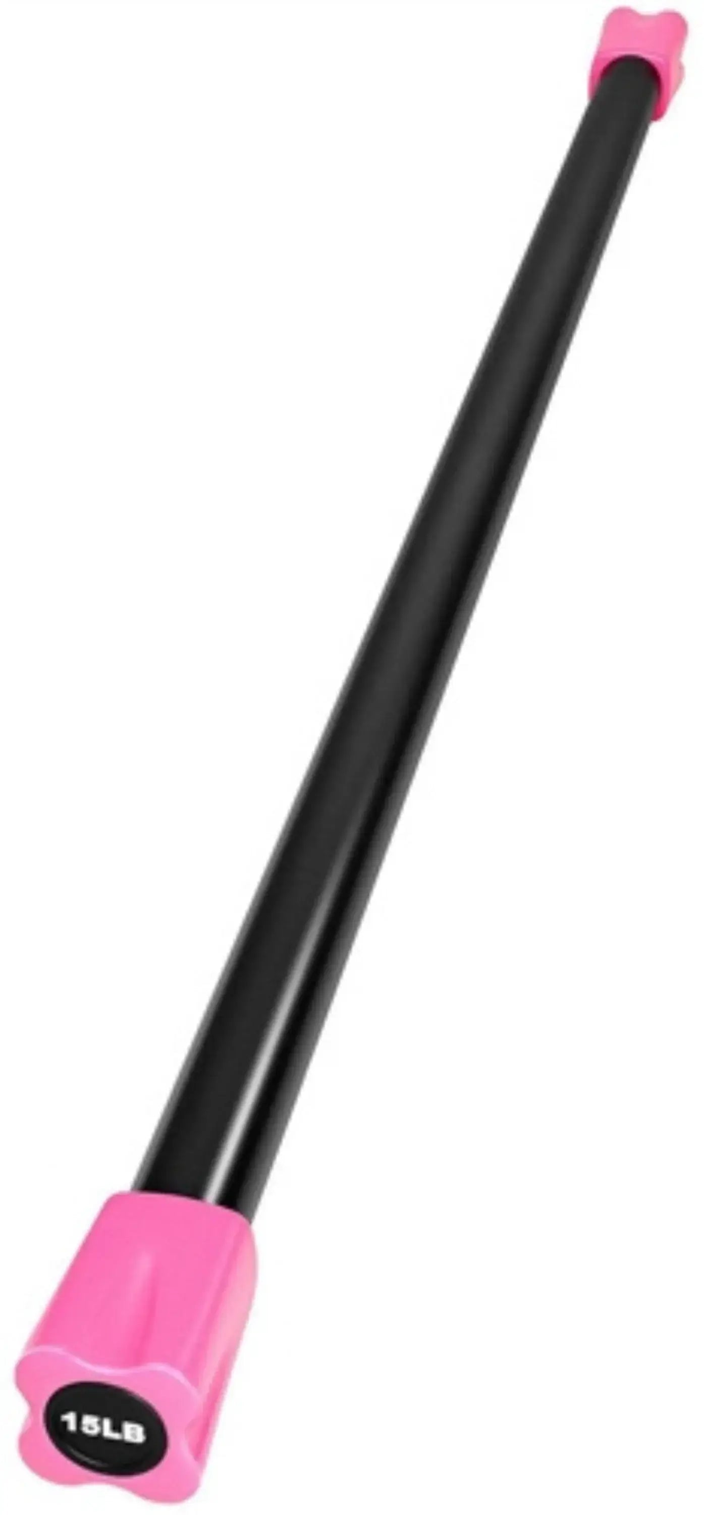 French Fitness Weighted Body Fitness Bar Set of 9 w/Rack (New) Image 8