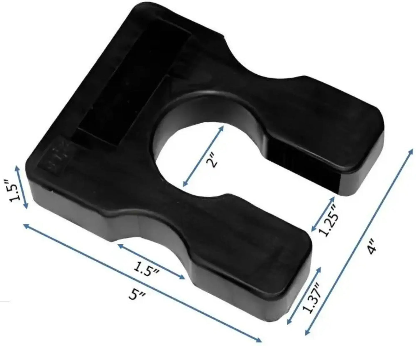 French Fitness 2.5 lb Weight Stack Plate Adapter angled view