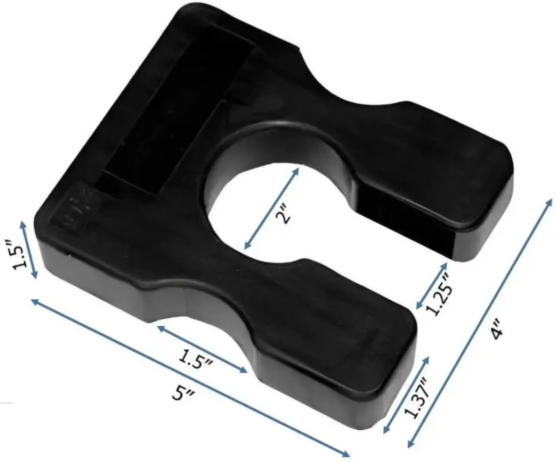 French Fitness 2.5 lb Weight Stack Plate Adapter angled view