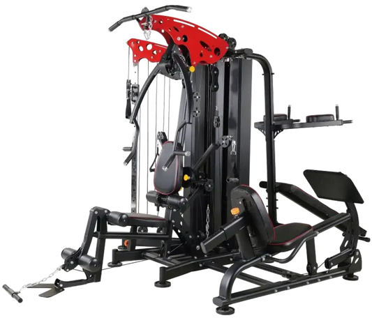 French Fitness X12 4 Station Functional Trainer & Home Gym System (New) Image