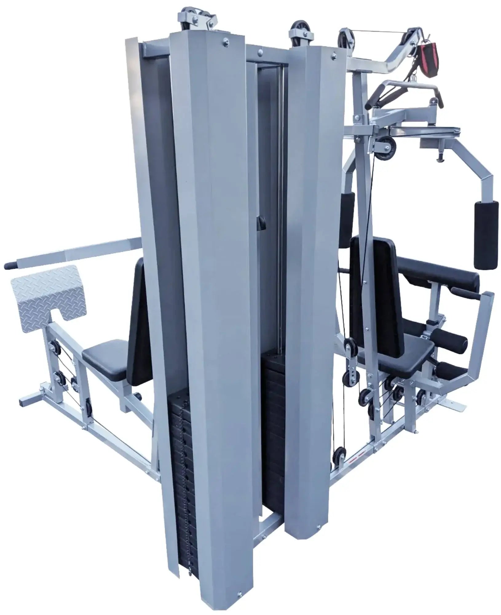 French Fitness X2 Corner Home Gym System - Silver (New) Image 3