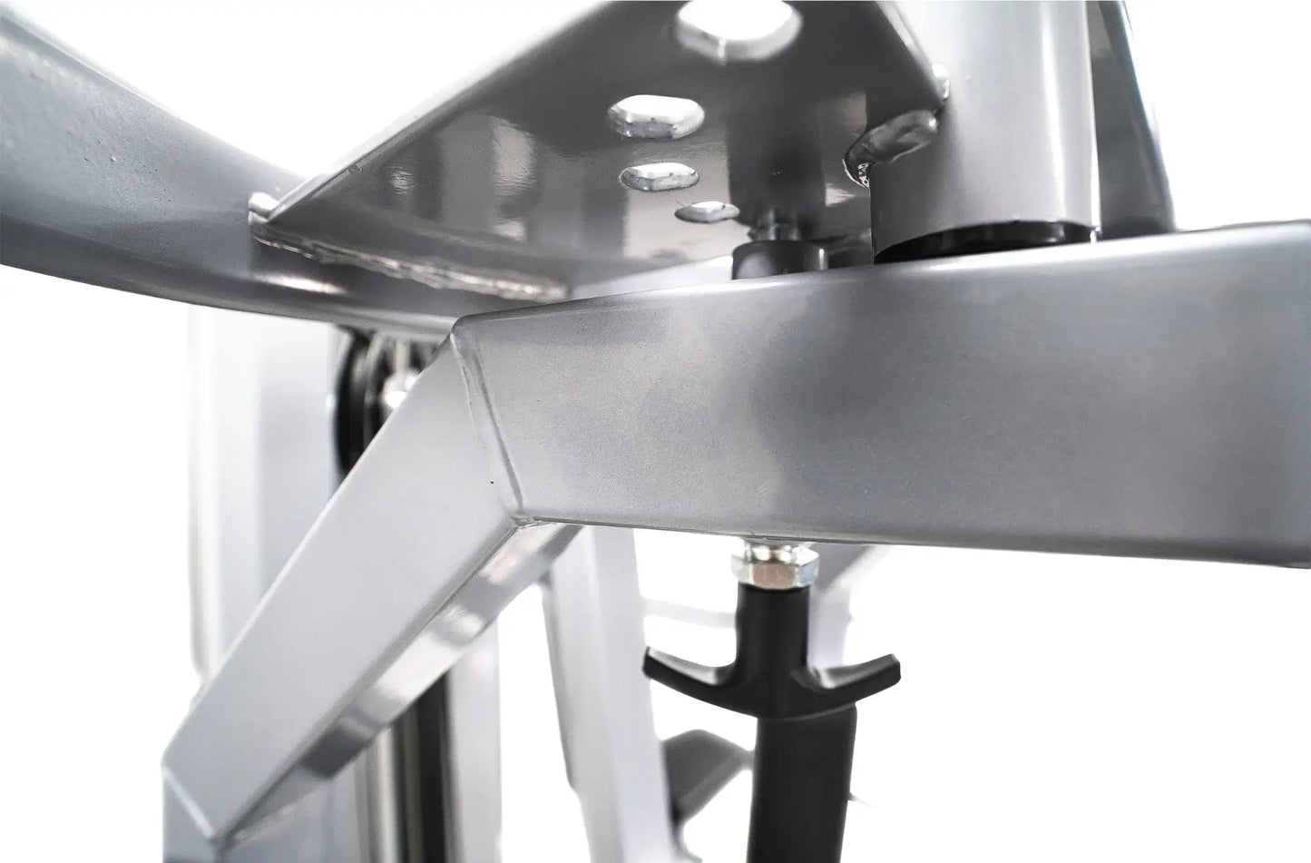 French Fitness X2 Corner Home Gym System - Silver (New) Image 4