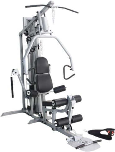 French Fitness X4 Functional Gym System w/Leg Press - Silver (New) Image 2