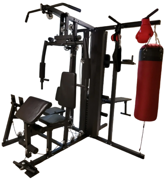 French Fitness X5 5 Station Multi Gym System V2 (New) Image