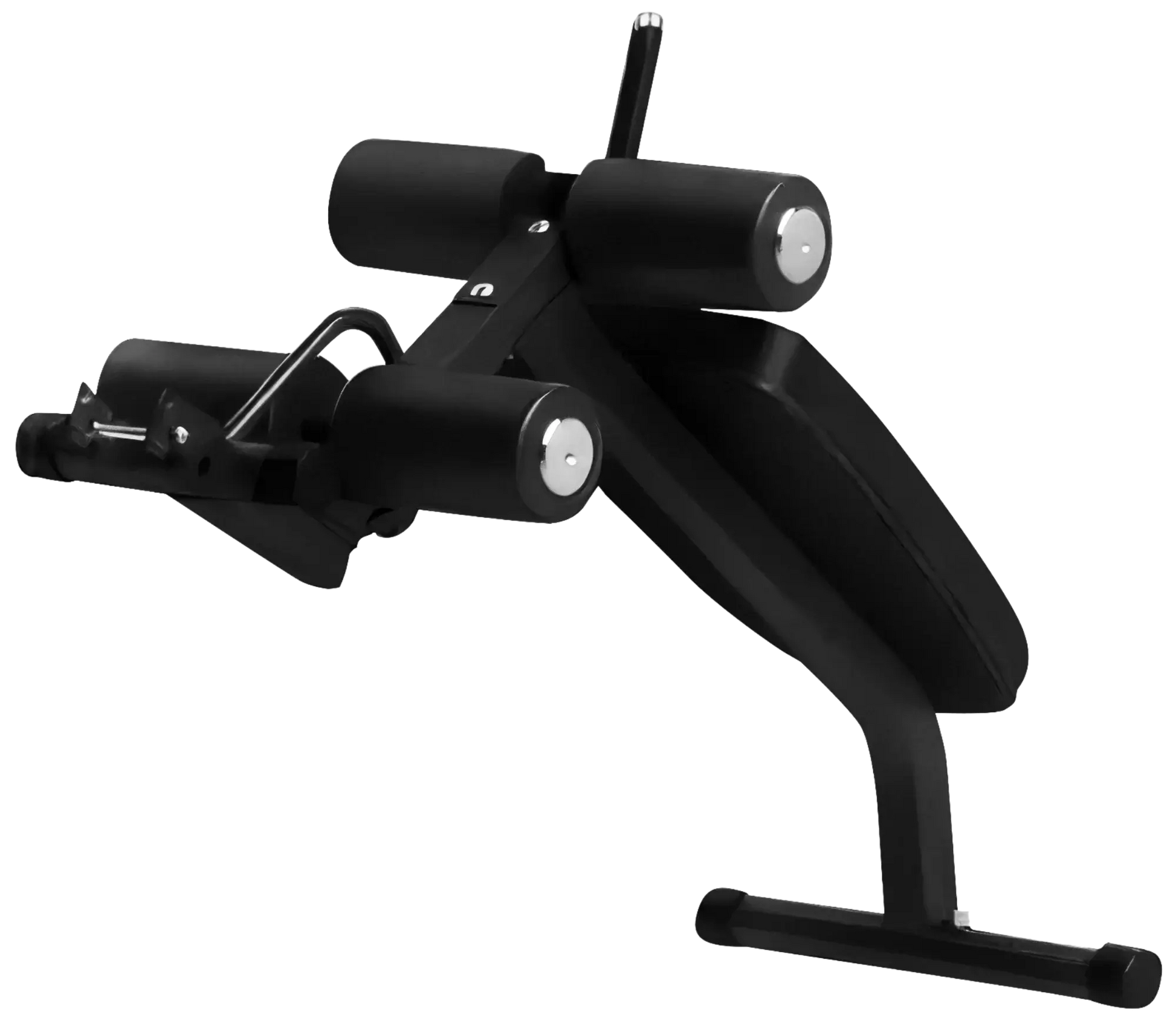 French Fitness - Ab Bench - Black Attachment (New) - Angled View