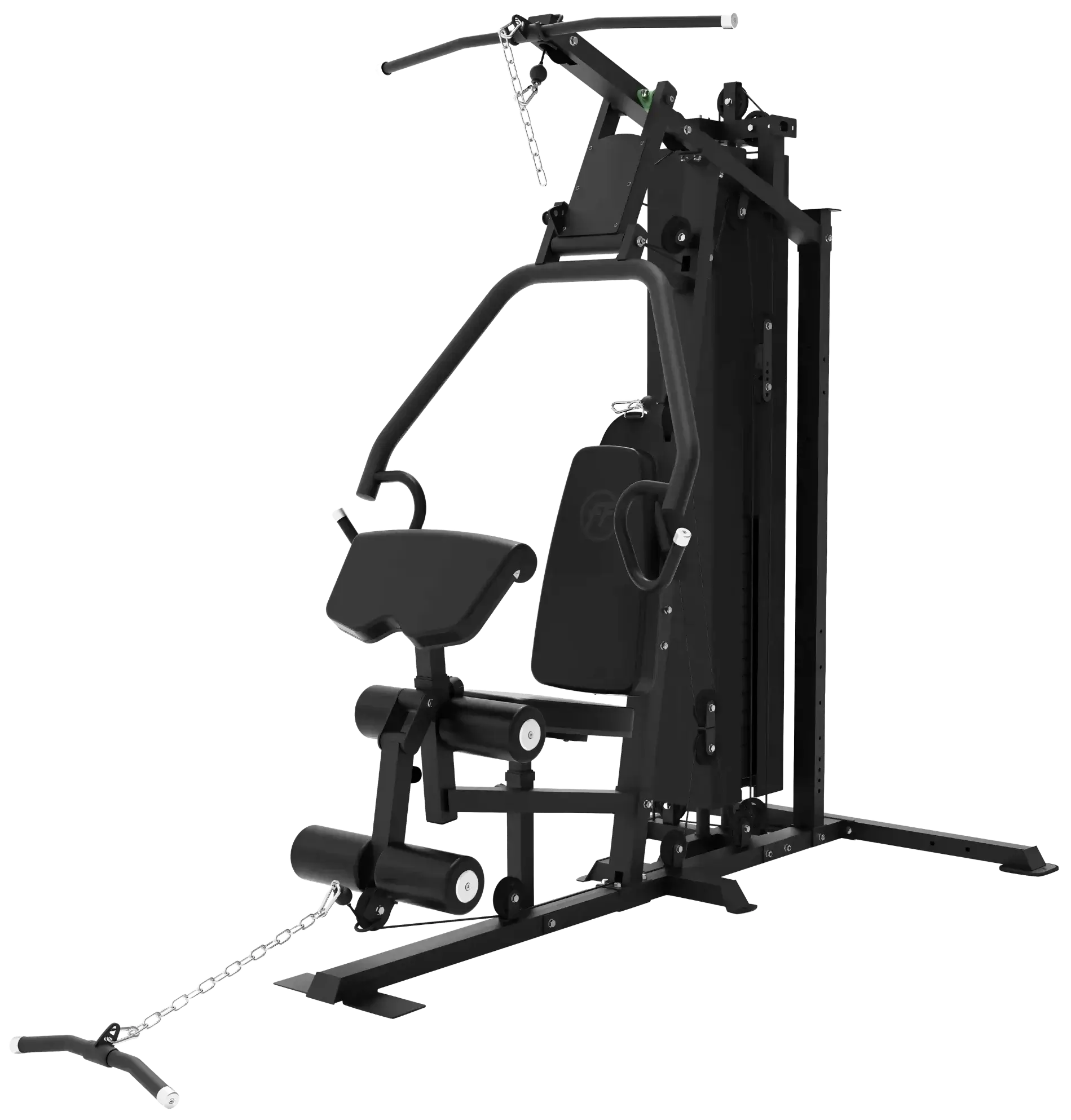 French Fitness X8 Multi Station Gym System - Black (New) Image