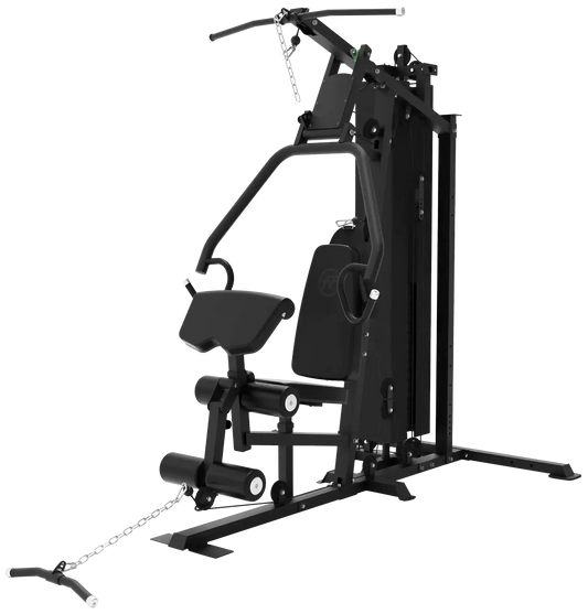 French Fitness X8 Multi Station Gym System - Black (New) Image