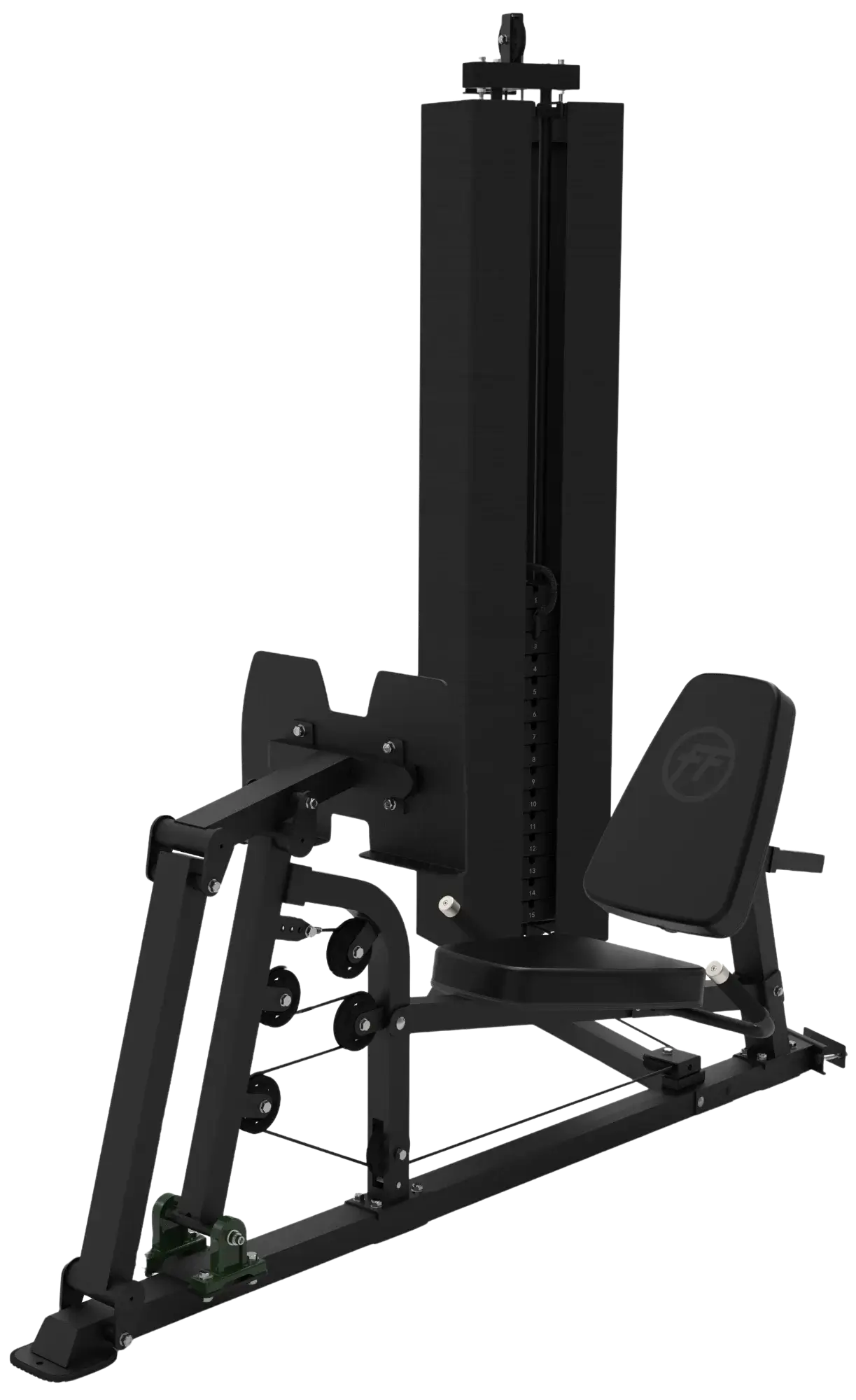 French Fitness X8-LP Leg Press - Black Attachment (New) Image