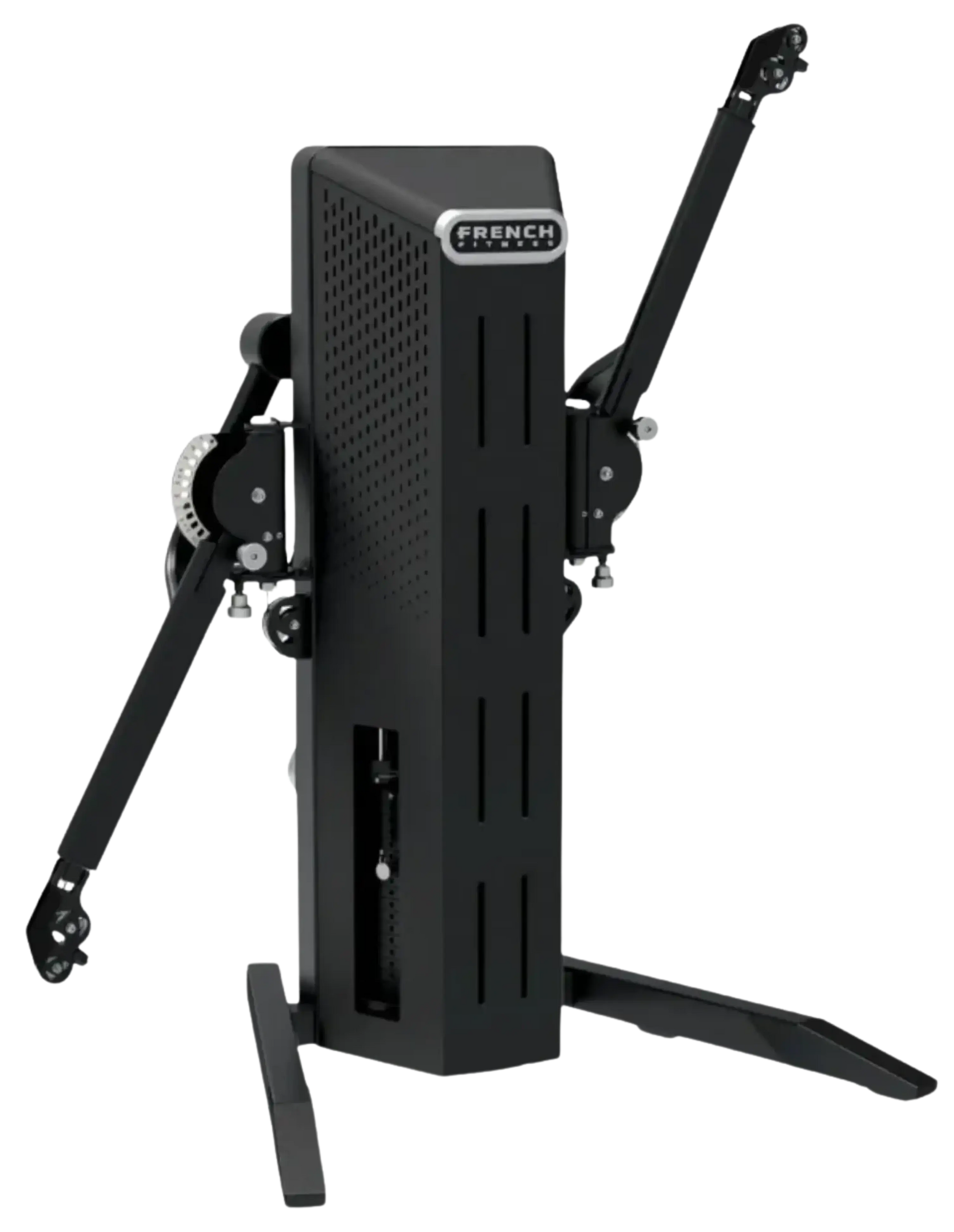 French Fitness - Aspen Dual Cable Cross - Black (New) - Angled View