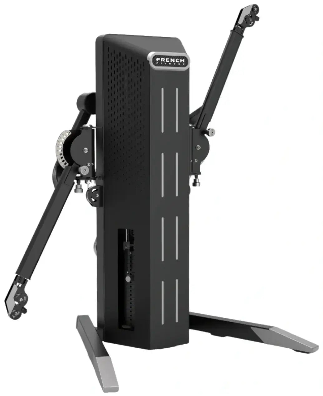 French Fitness - Aspen Dual Cable Cross - Black (New) - Angled View