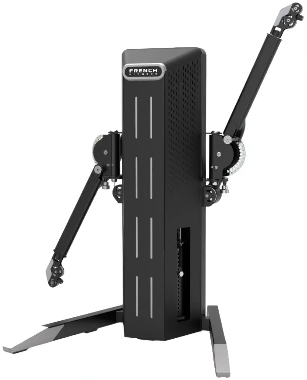 French Fitness - Aspen Dual Cable Cross - Black (New) - Angled View