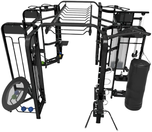 French Fitness FFB Black 360XL Energy Group Training System (New) Image