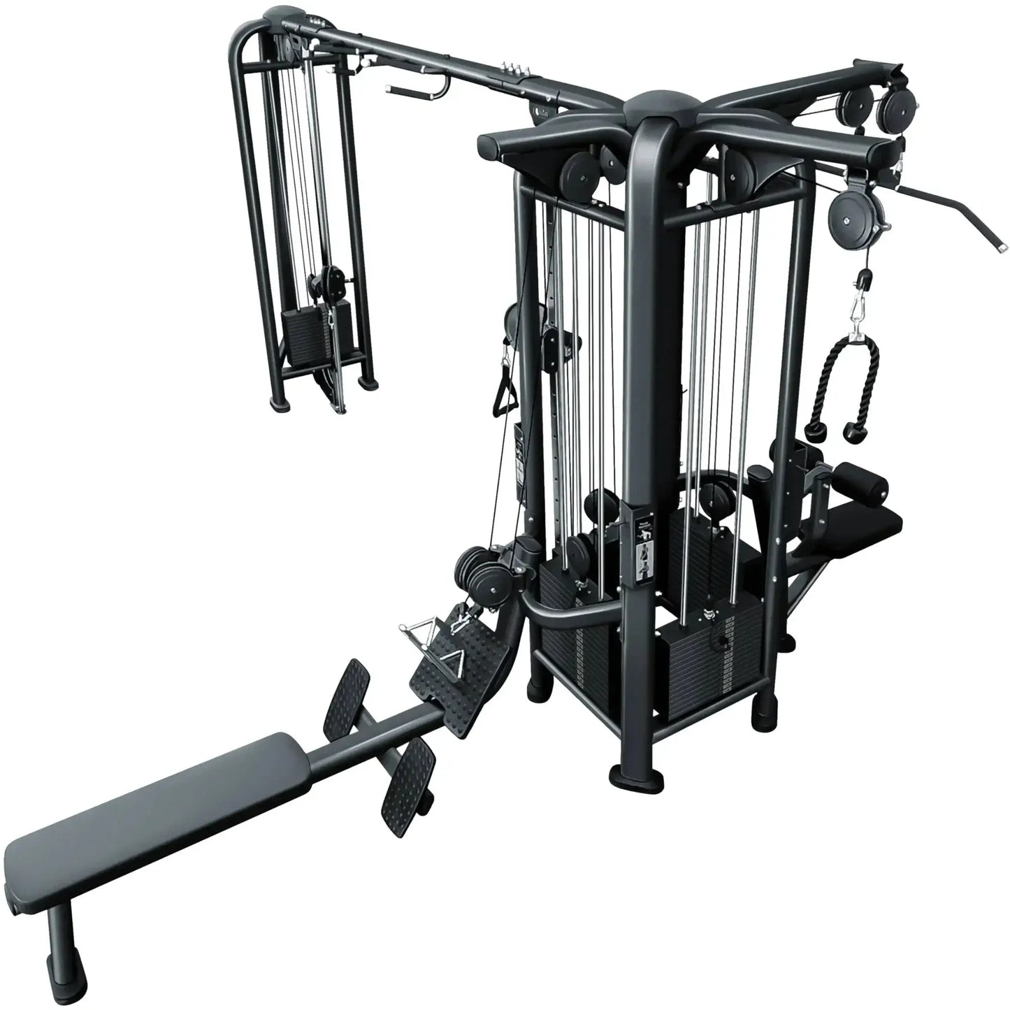 French Fitness FFB Black 5 Stack Multi Jungle Gym (New) Image 2
